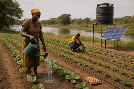 Drip Irrigation System Project
