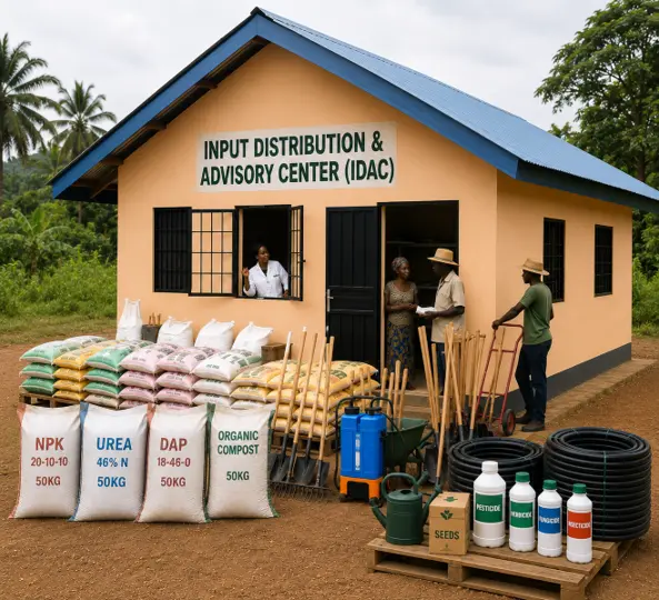 Input Distribution and Advisory Center (IDAC)